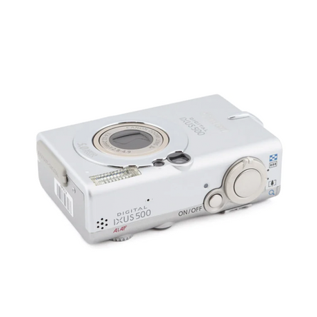 Canon IXUS 500 – Digitale Vintage-Kamera