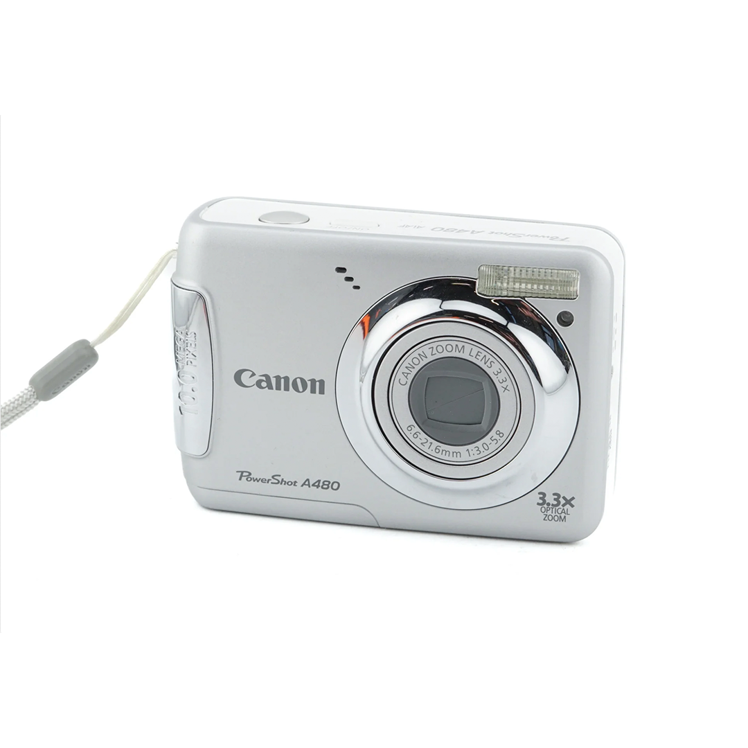 Canon PowerShot A480 – Digitale Vintage Kamera · Hauptbild