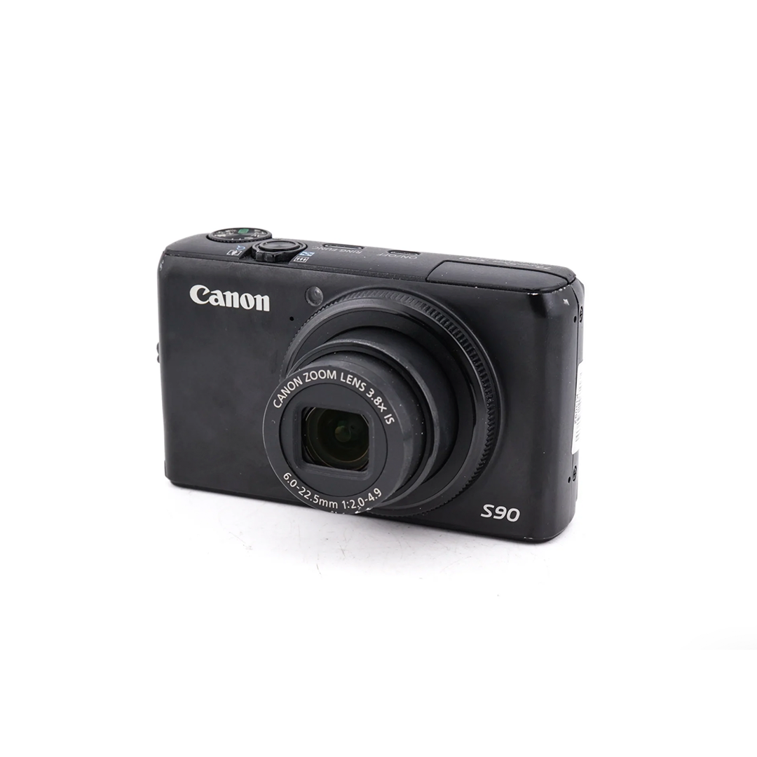 Canon PowerShot S90 - Vintage Digitalkamera (Digicam) · Hauptbild