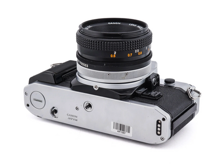 Canon AE-1 Program + 50mm f1.8 S.C. – SLR 35mm Filmkamera