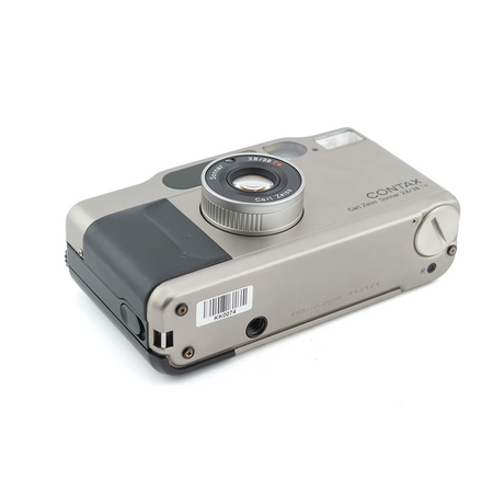 Contax T2 Silber Carl Zeiss Sonar 2.8 – 35mm Filmkamera Mint