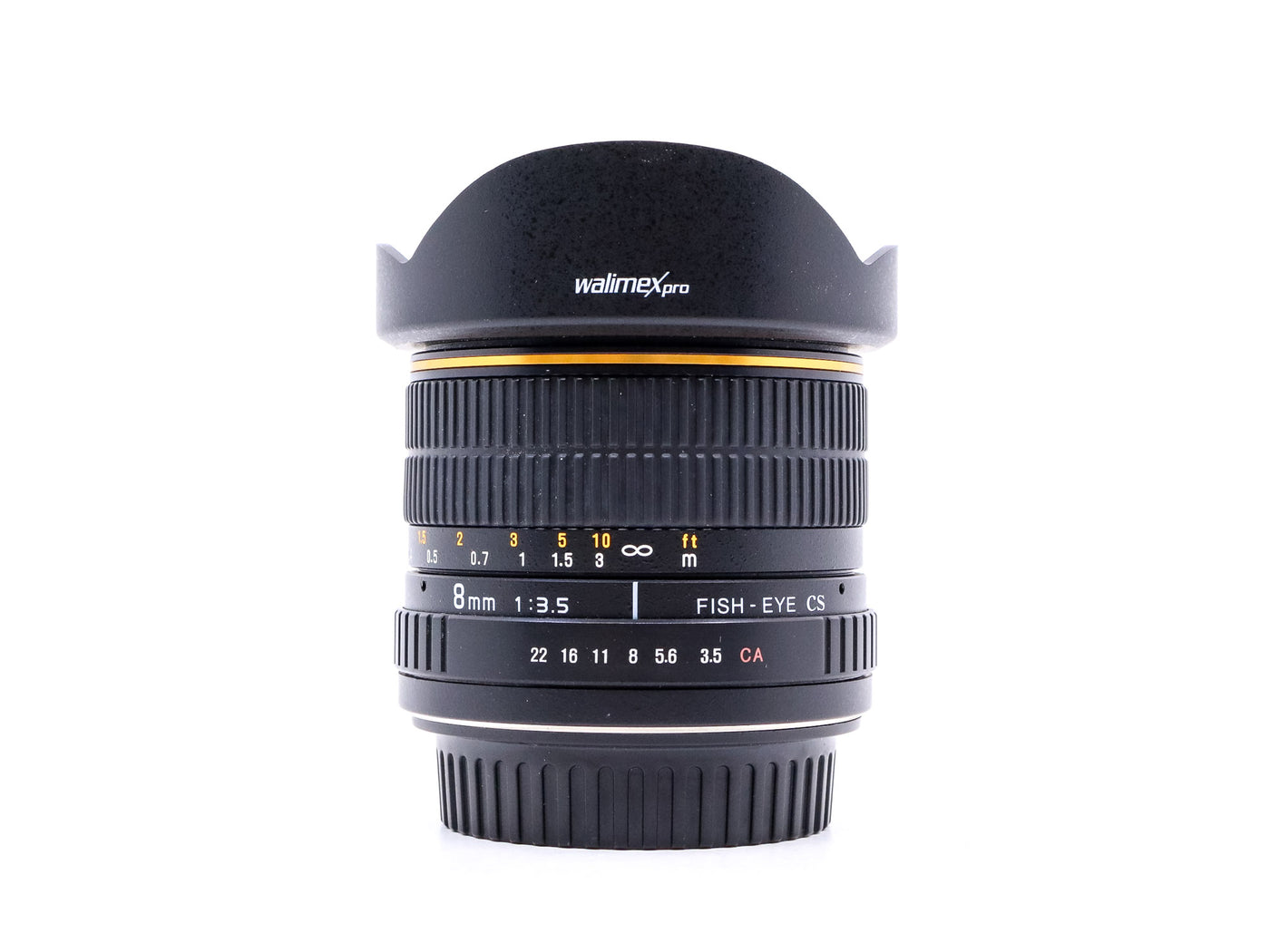 Walimex Pro 8mm f/3.5 CS Fisheye - Canon EF-S Anschluss · Hauptbild
