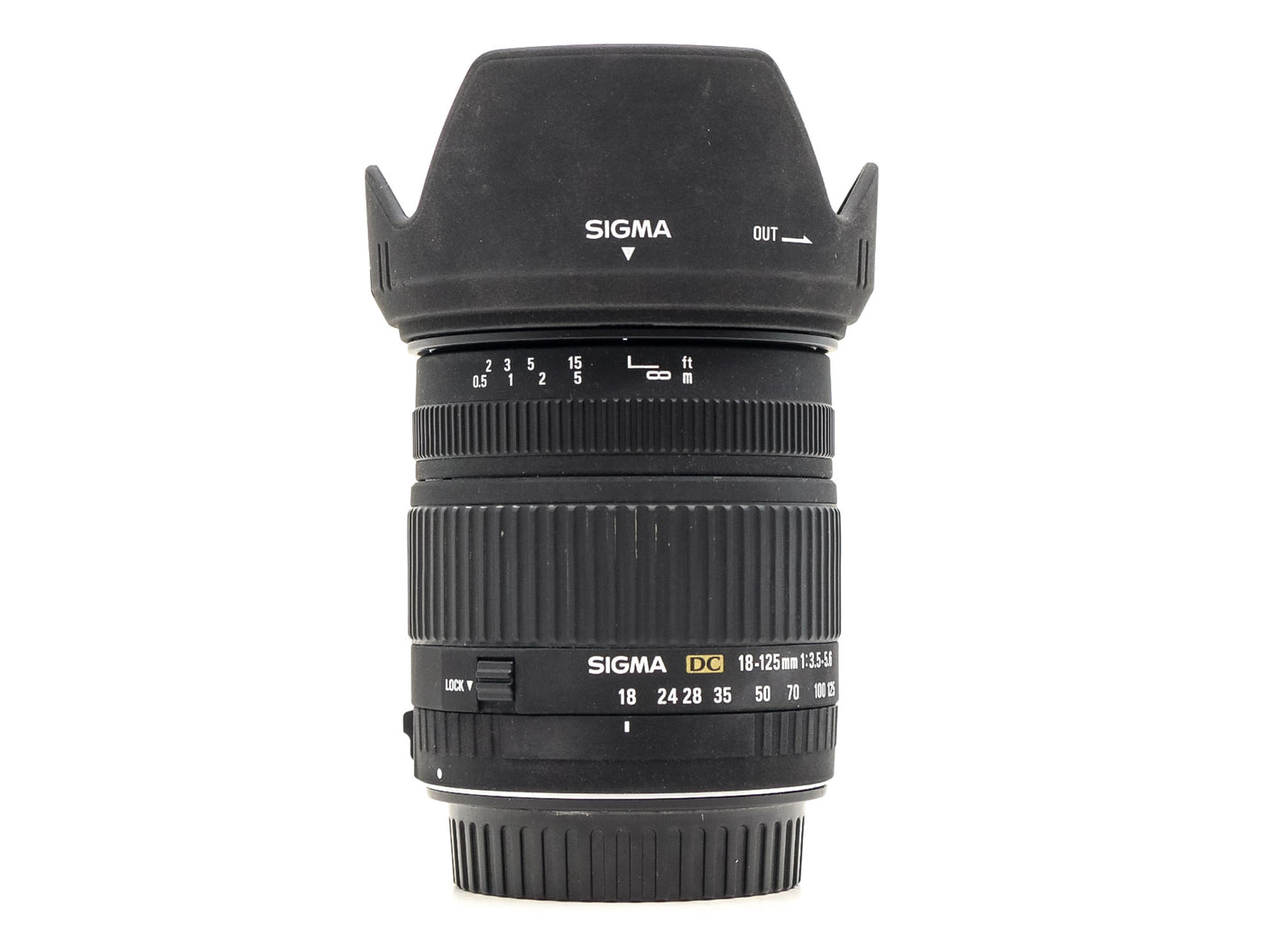 Sigma 18-125mm f/3.8-5.6 DC OS HSM - Canon EF-S Anschluss · Hauptbild