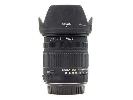 Sigma 18-125mm f/3.8-5.6 DC OS HSM - Canon EF-S Anschluss