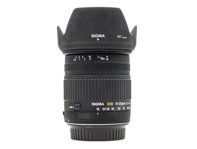 Sigma 18-125mm f/3.8-5.6 DC OS HSM - Canon EF-S Fit de segunda mano en Camera Market