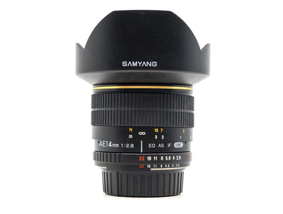 Samyang 14mm f/2.8 ED AS IF UMC [AE-Chip] – Nikon Anschluss