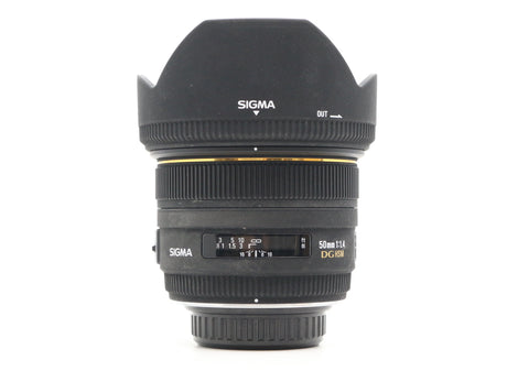 Sigma 50mm f/1.4 EX DG HSM - Pentax Anschluss