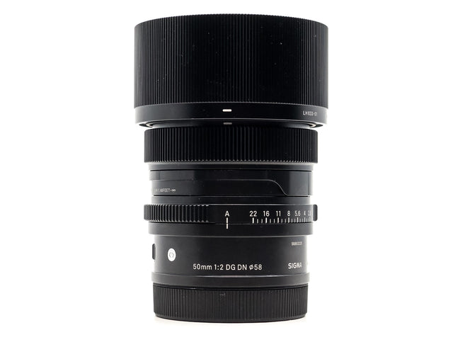 Sigma 50mm F/2 DG DN Contemporary - L Fit de segunda mano en Camera Market