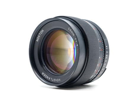 Voigtländer Nokton 58mm f/1.4 SL II - Nikon Anschluss
