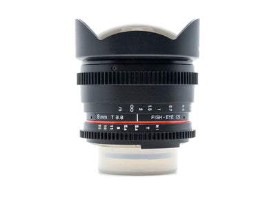 Samyang 8mm T3.8 UMC CS - Nikon Anschluss