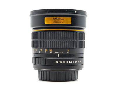 Walimex Pro 85mm f/1.4 IF - Sony A Anschluss