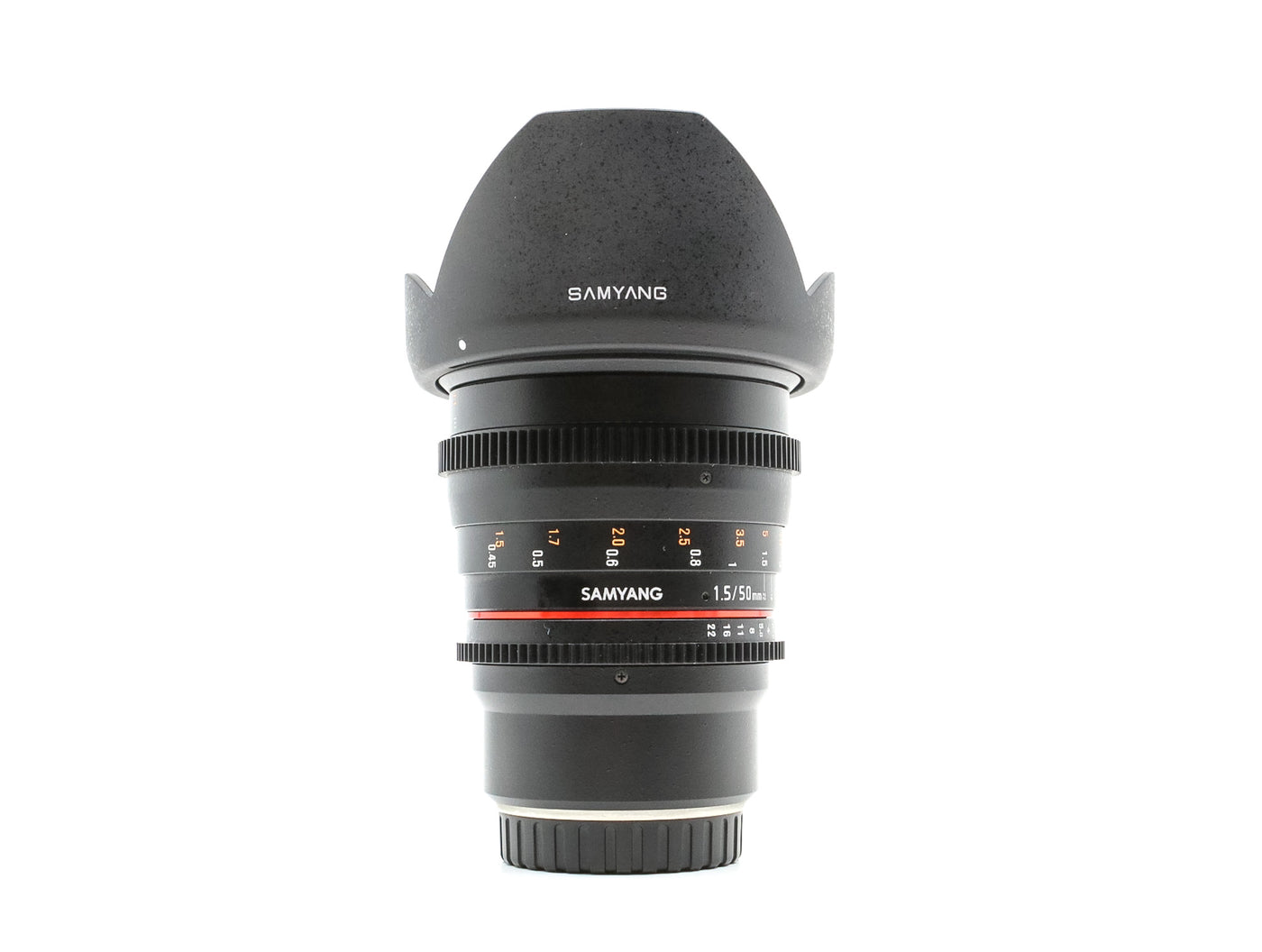 Samyang 50mm T1.5 Cine VDSLR AS UMC - Fujifilm X Anschluss · Hauptbild