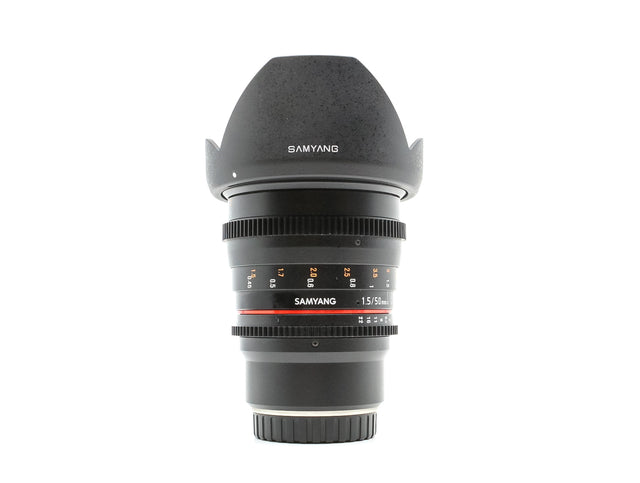 Samyang 50mm T1.5 Cine VDSLR AS UMC - Fujifilm X Fit de segunda mano en Camera Market