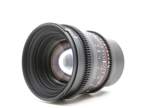 Samyang 50mm T1.5 Cine VDSLR AS UMC - Fujifilm X Anschluss