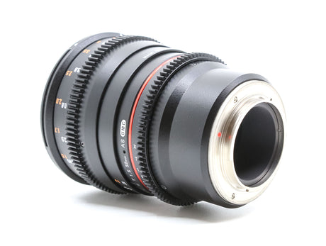 Samyang 50mm T1.5 Cine VDSLR AS UMC - Fujifilm X Anschluss