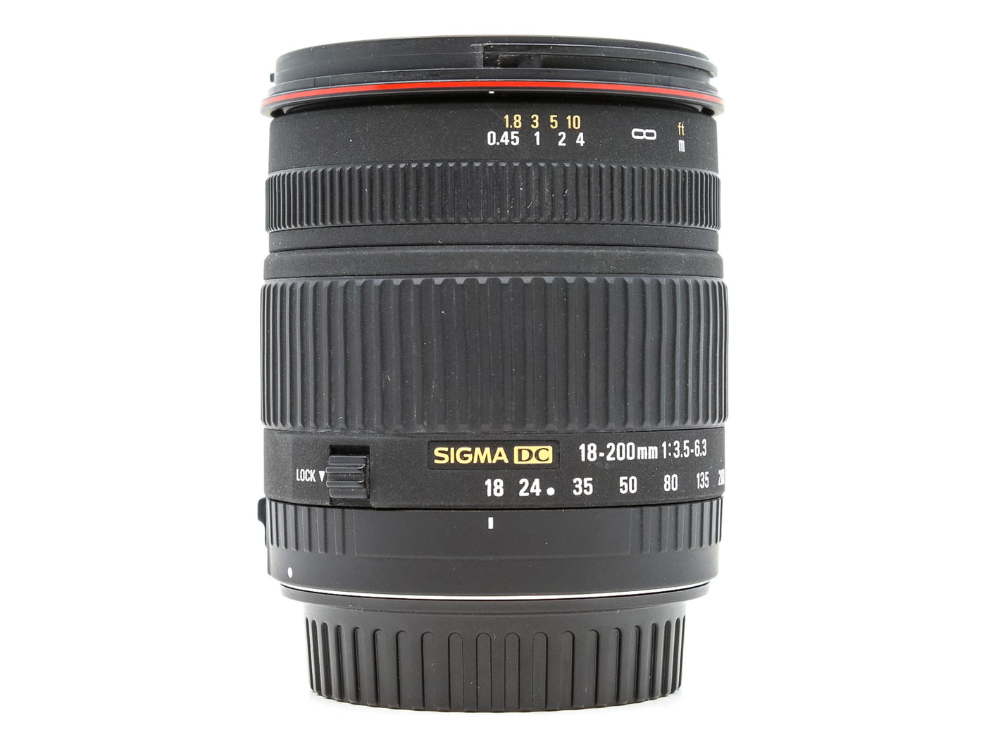Sigma 18-200mm f/3.5-6.3 DC - Canon EF-S Anschluss · Hauptbild
