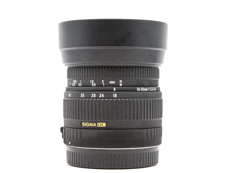 Sigma 18-50mm f/3.5-5.6 DC - Canon EF-S Anschluss
