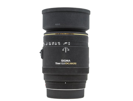 Sigma 70mm f/2.8 EX DG Macro - Sony A Anschluss