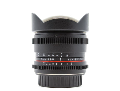 Samyang 8mm T3.8 UMC CS - Canon EF-S Anschluss
