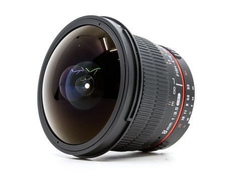 Samyang 8 mm f/3,5 UMC CS II – Micro Four Thirds Anschluss