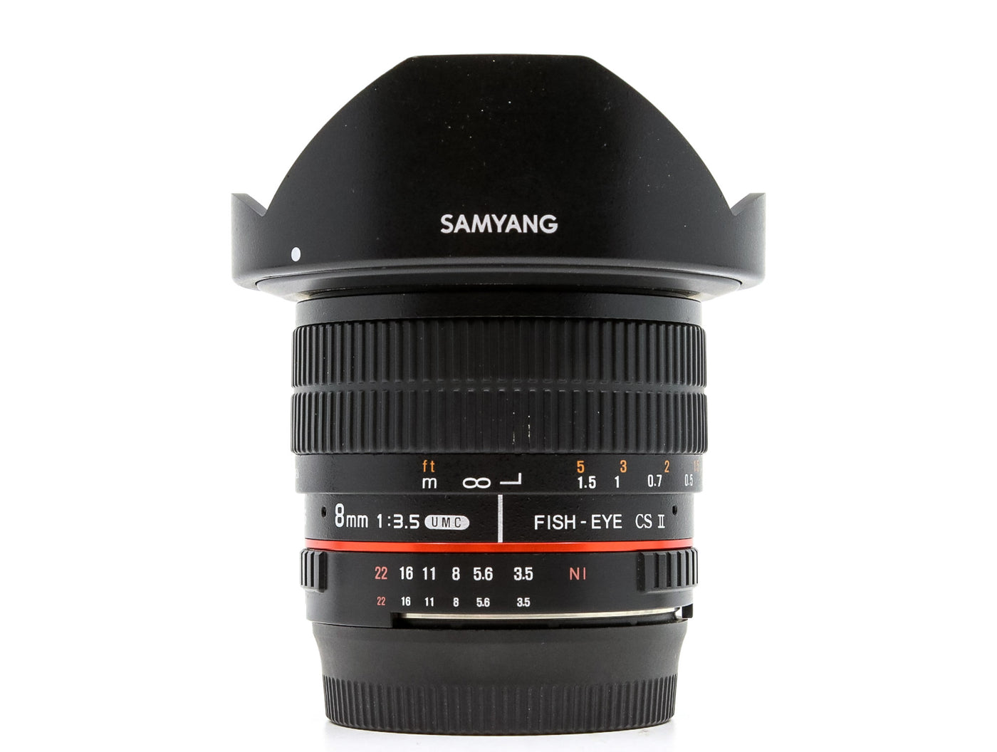 Samyang 8 mm f/3,5 UMC CS II – Micro Four Thirds Anschluss · Hauptbild