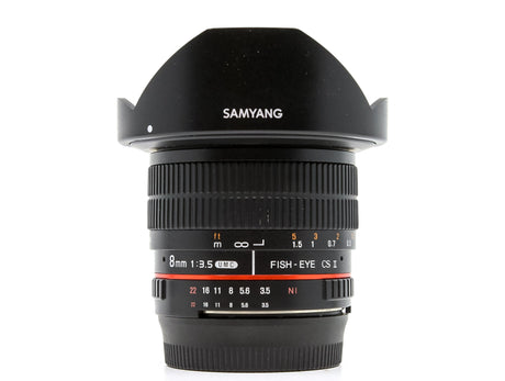 Samyang 8 mm f/3,5 UMC CS II – Micro Four Thirds Anschluss