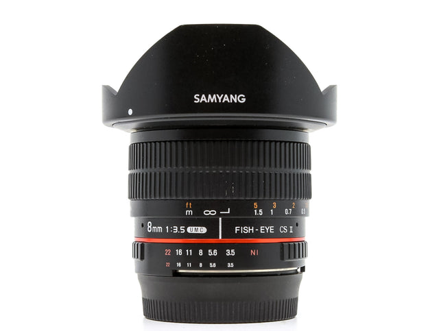 Samyang 8mm f/3.5 UMC CS II - Micro Four Thirds Fit de segunda mano en Camera Market