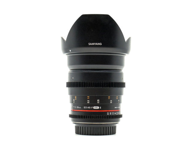 Samyang 24mm T1.5 - Canon EF Fit de segunda mano en Camera Market