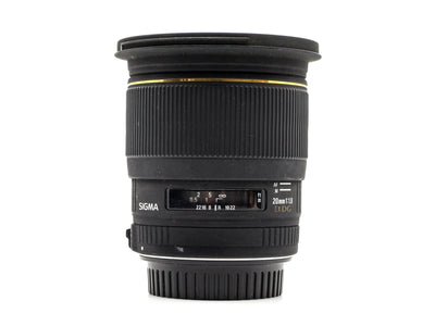 Sigma 20mm f/1.8 EX DG - Canon EF Anschluss