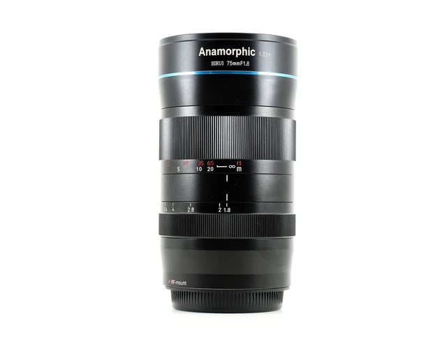 Sirui 75mm f/1.8 1.33x Anamorphic - Canon RF Fit de segunda mano en Camera Market
