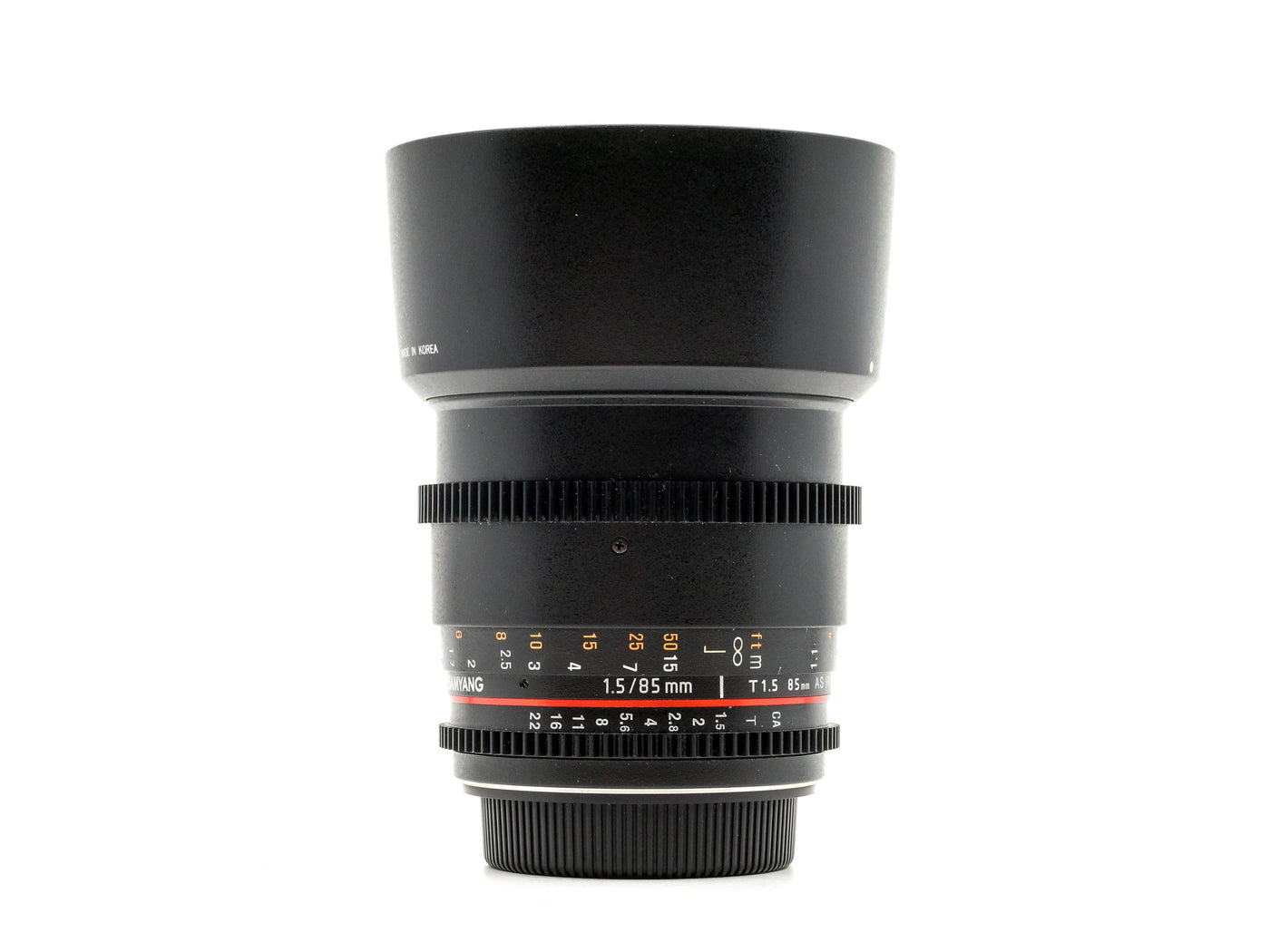 Samyang 85mm T1.5 AS UMC II – Canon EF Anschluss · Hauptbild