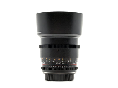 Samyang 85mm T1.5 AS UMC II – Canon EF Anschluss