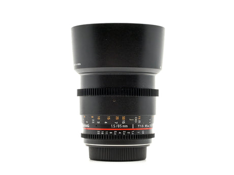 Samyang 85mm T1.5 AS UMC II – Canon EF Anschluss