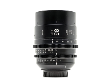Sigma 85mm T1.5 FF – Canon EF Anschluss