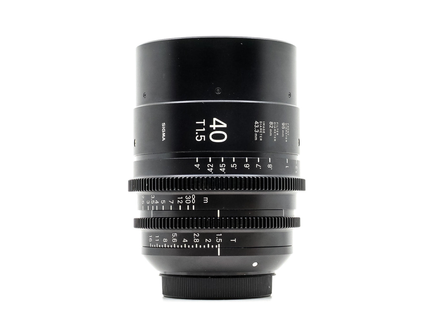 Sigma 40mm T1.5 FF – Canon EF Anschluss · Hauptbild