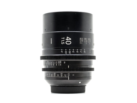 Sigma 40mm T1.5 FF – Canon EF Anschluss