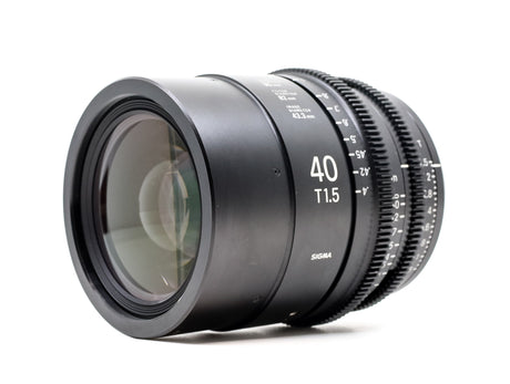Sigma 40mm T1.5 FF – Canon EF Anschluss