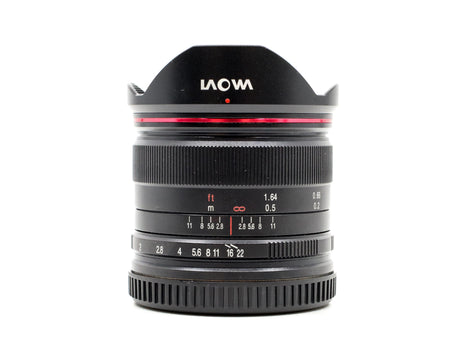 Laowa 7,5 mm f/2 Ultralight – Micro Four Thirds Anschluss