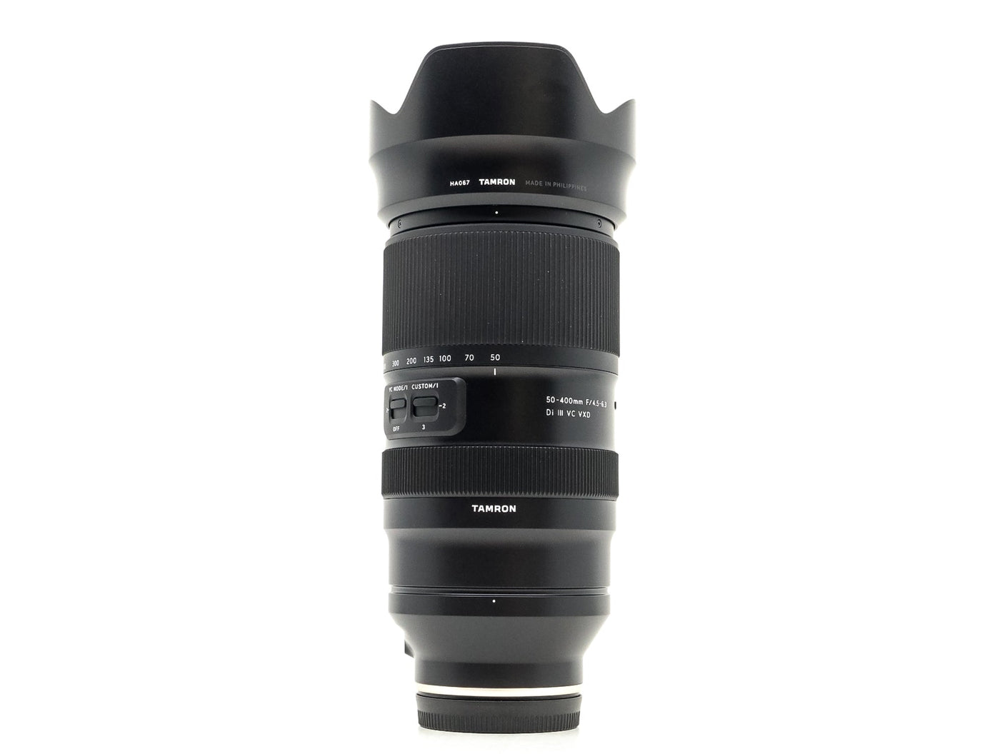 Tamron 50-400mm f/4.5-6.3 Di III VC VXD – Sony E-Mount · Hauptbild
