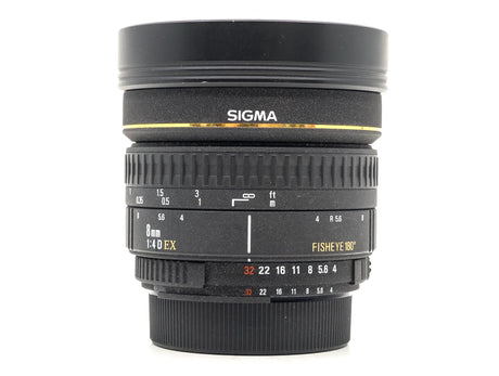 Sigma 8mm F/4 EX Fisheye – Nikon Anschluss