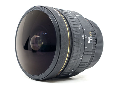 Sigma 8mm F/4 EX Fisheye – Nikon Anschluss