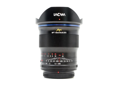Laowa Argus 18mm f/0,95 APO – Micro Four Thirds Anschluss
