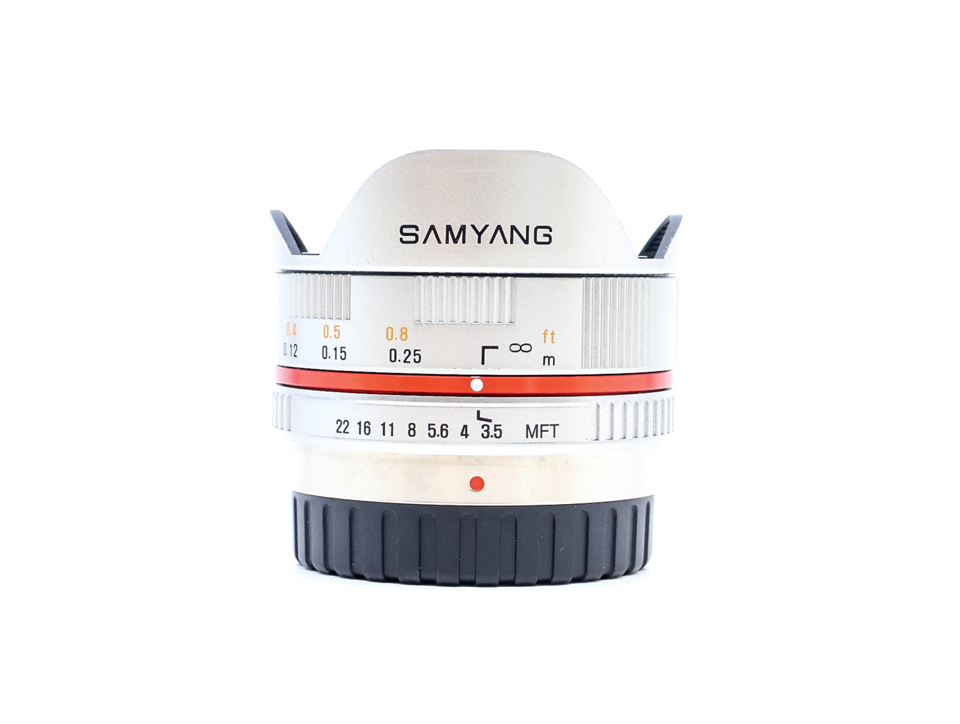 Samyang 7,5 mm f/3,5 UMC Fisheye – Micro Four Thirds Anschluss · Hauptbild