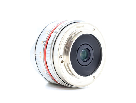 Samyang 7,5 mm f/3,5 UMC Fisheye – Micro Four Thirds Anschluss
