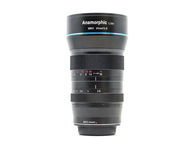 Sirui 24mm f/2.8 1,33x Anamorphot – Micro Four Thirds Anschluss