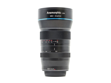 Sirui 24mm f/2.8 1,33x Anamorphot – Micro Four Thirds Anschluss