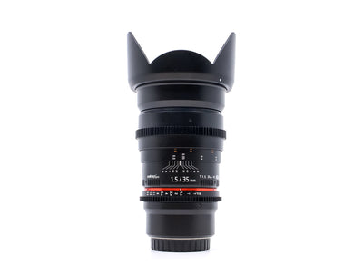 Walimex Pro 35mm T1.5 AS UMC – Micro Four Thirds Anschluss