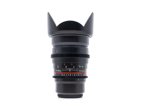 Walimex Pro 24mm f/1.5 VDSLR - Micro Four Thirds Anschluss