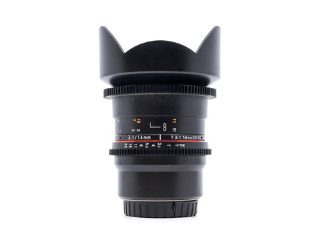 Samyang 14mm T3.1 ED AS IF UMC II - Micro Four Thirds Anschluss