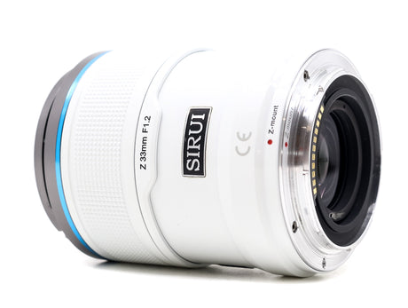 Sirui Sniper 33mm f/1.2 – Nikon Z Anschluss
